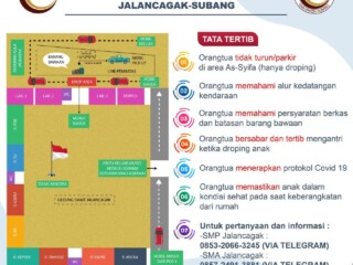 Alur Kedatangan Murid Putri SMPIT As-Syifa Boarding School Jalancagak
