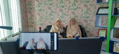 murid as-syifa boarding school dilatih literasi digital dan podcast