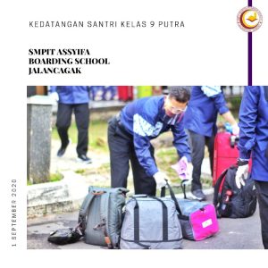 MURID KELAS IX, ANGKATAN PERTAMA YANG KEMBALI  KE SMPIT AS-SYIFA JALANCAGAK