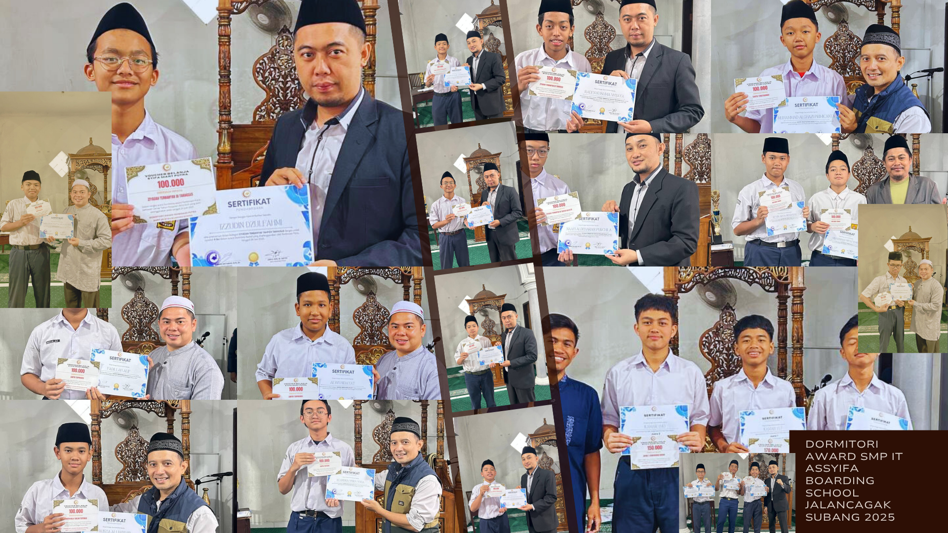 Dormitori Award SMP IT Assyifa Boarding school jalancagak Subang 2025