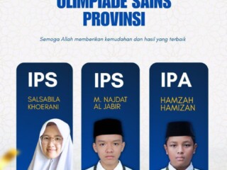 Generasi Emas Subang: Tiga Siswa As-Syifa Wakili Kabupaten di OSN Provinsi