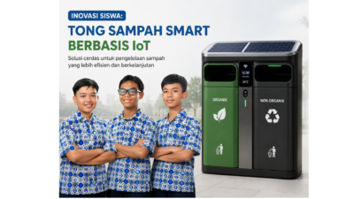 Inovasi Tempat Sampah Pintar SMPIT As-Syifa Boarding School Resmi Mendapat Hak Cipta