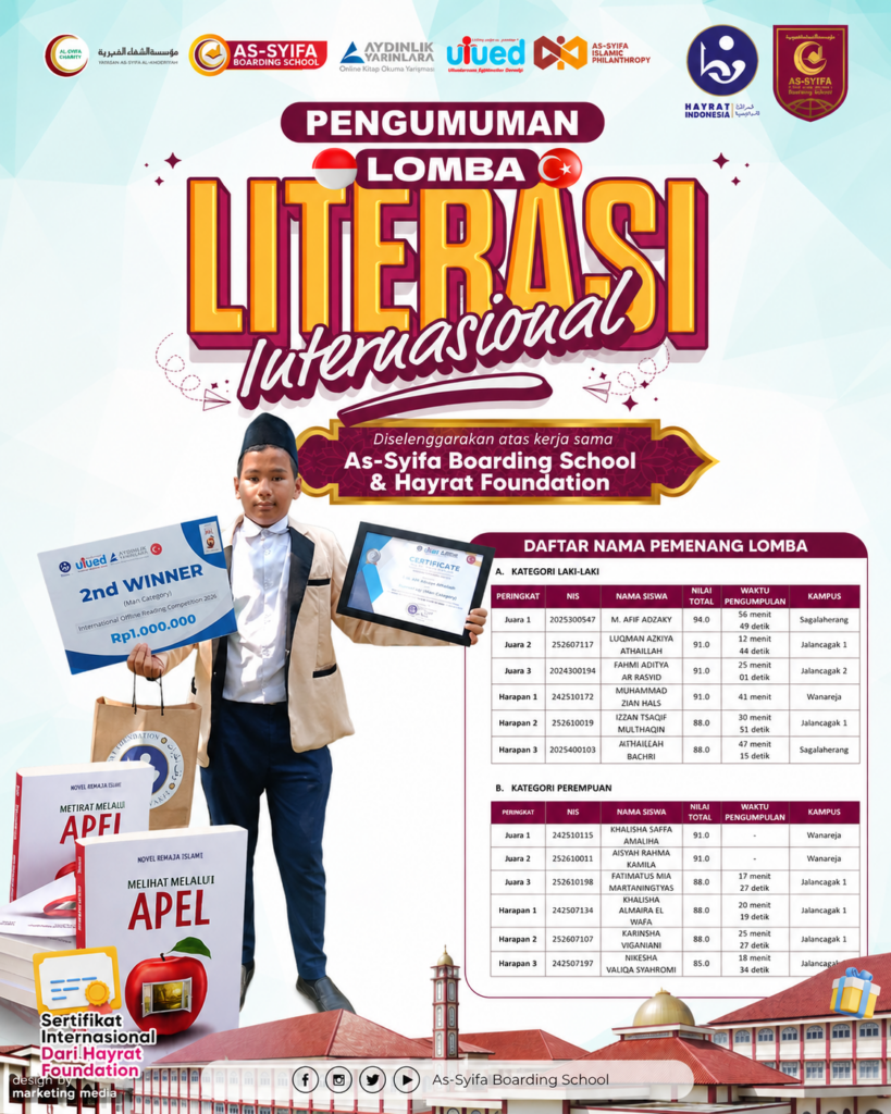 Penandatangan MOU dan Pengumuman Pemenang Lomba Literasi Internasional Hayrat Foundation 2026 9 ChatGPT Image 23 Jun 2026 07.47.56
