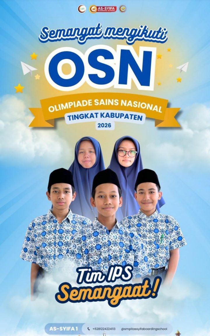 Mengasah Nalar, Mengukir Prestasi: 15 Murid SMPIT As-Syifa Ikuti OSN Kabupaten Subang 2026