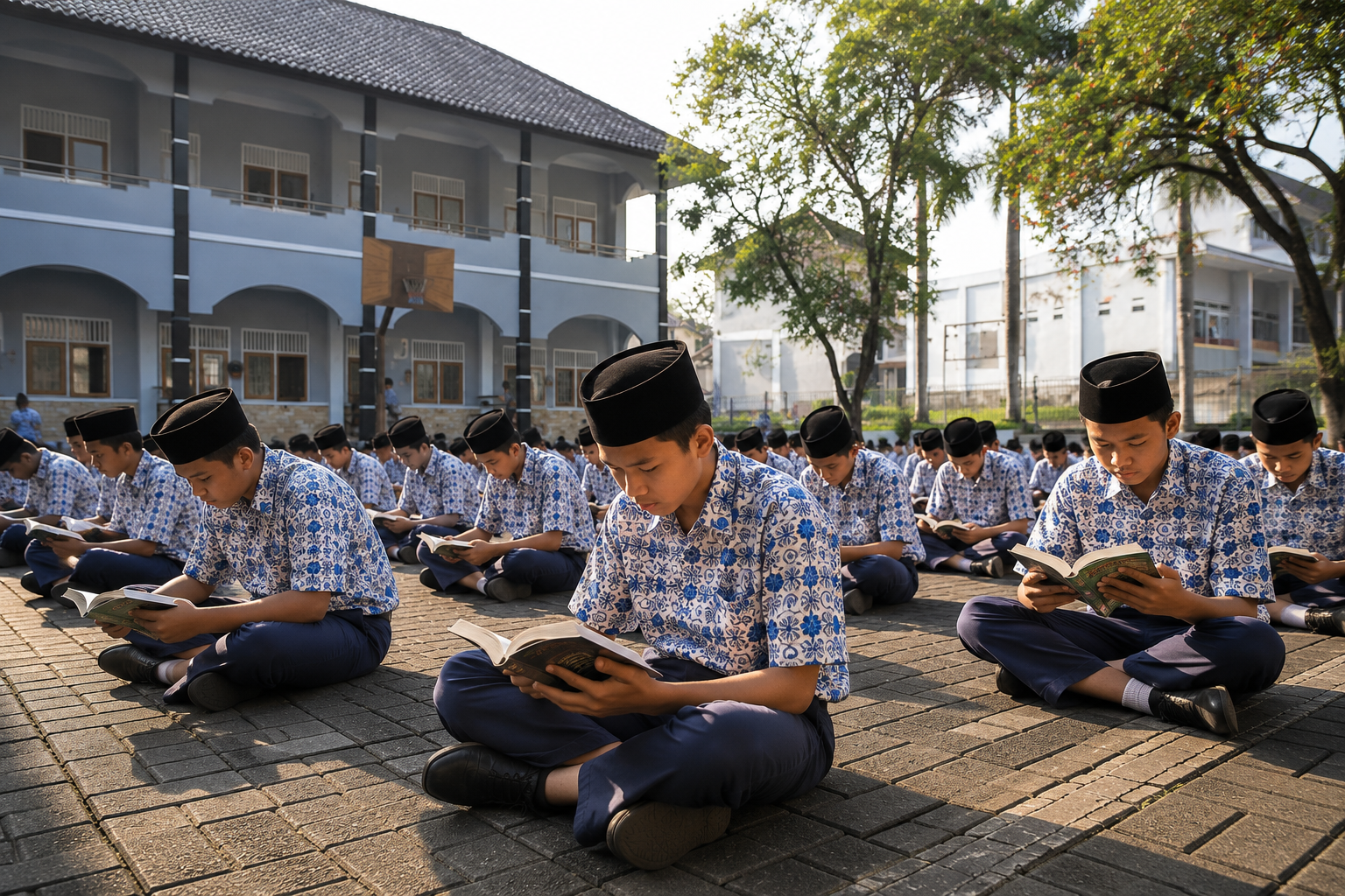 1 Buku Sebelum Masuk, Kebiasaan Sederhana di SMPIT As-Syifa Boarding School yang Mengubah Minat Baca Murid 1 1 Buku Sebelum Masuk, Kebiasaan Sederhana di SMPIT As-Syifa Boarding School yang Mengubah Minat Baca Murid