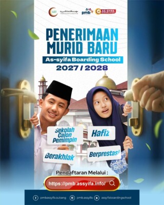 Penerimaan Murid Baru (PMB) As-Syifa Boarding School 2027/2028 1 smpit as-syifa