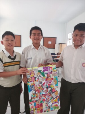 Kreatif dan Peduli Lingkungan, Murid Kelas 8 SMPIT As-Syifa Belajar Membuat Kolase Bertema Indonesia dari Limbah Plastik 15 6066528498743972141