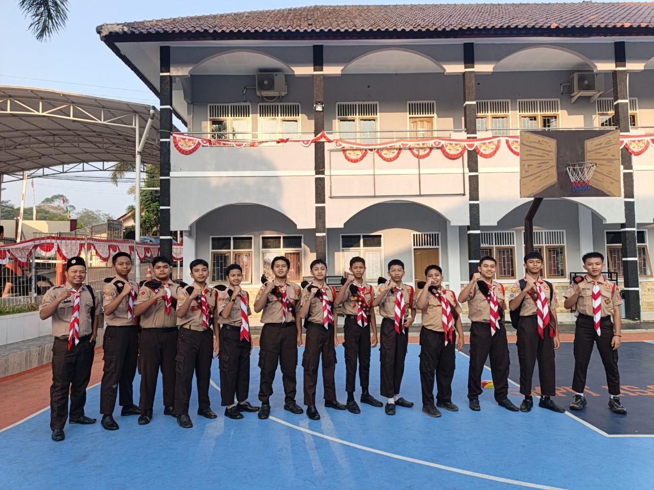 Pengukuhan Pramuka Garuda SMPIT As-Syifa Subang di Tingkat Kwartir Cabang Subang 1 Pengukuhan Pramuka Garuda SMPIT As-Syifa Subang di Tingkat Kwartir Cabang Subang