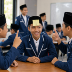 Who Am I? Permainan Edukatif yang Mengasah Logika, Kreativitas, dan Kekompakan Murid di SMPIT As-Syifa Boarding School