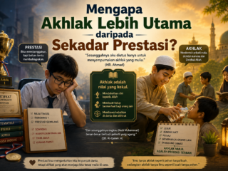 Mengapa Akhlak Lebih Utama daripada Sekadar Prestasi?