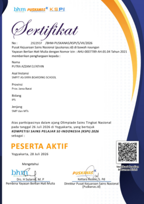 Tetap Berprestasi di Masa Liburan, Murid SMPIT As-Syifa Boarding School Jalancagak Raih Medali di Ajang PUSKANAS 5 image 7