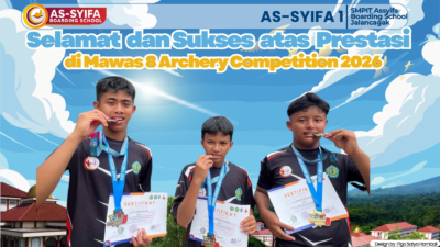 Murid SMPIT As-Syifa Jalancagak Raih Prestasi di Mawas 8 Archery Competition 2026