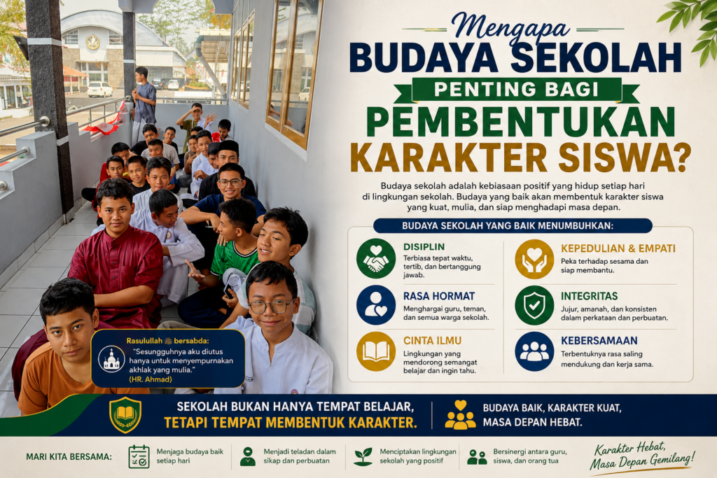 Mengapa Budaya Sekolah Penting bagi Pembentukan Karakter murid? 2 budaya sekolah
