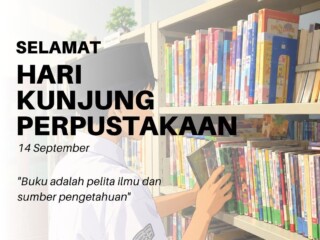 Bukan Sekedar Tempat Buku, Ini Makna Hari Kunjung Perpustakaan