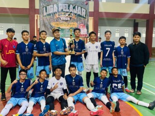 Raih Juara 1 Liga Pelajar As-Syifa, Tim Futsal SMPIT As-Syifa Boarding School Jalancagak Torehkan Prestasi Gemilang